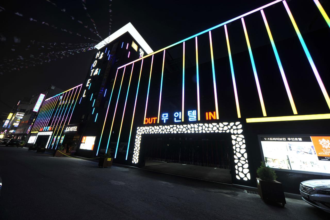 목포 명품 HOTEL 외관