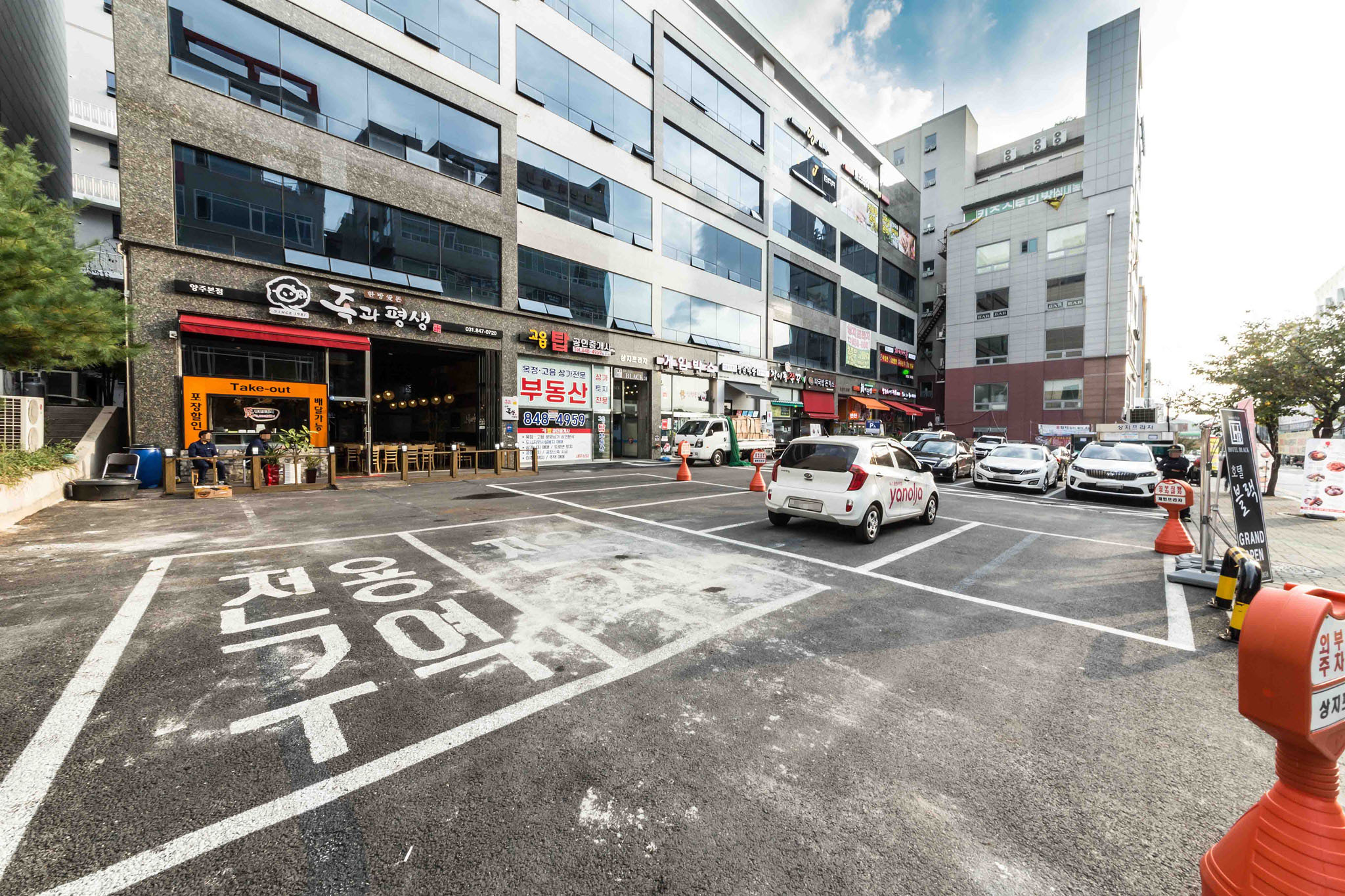 양주 HOTEL Black 외관
