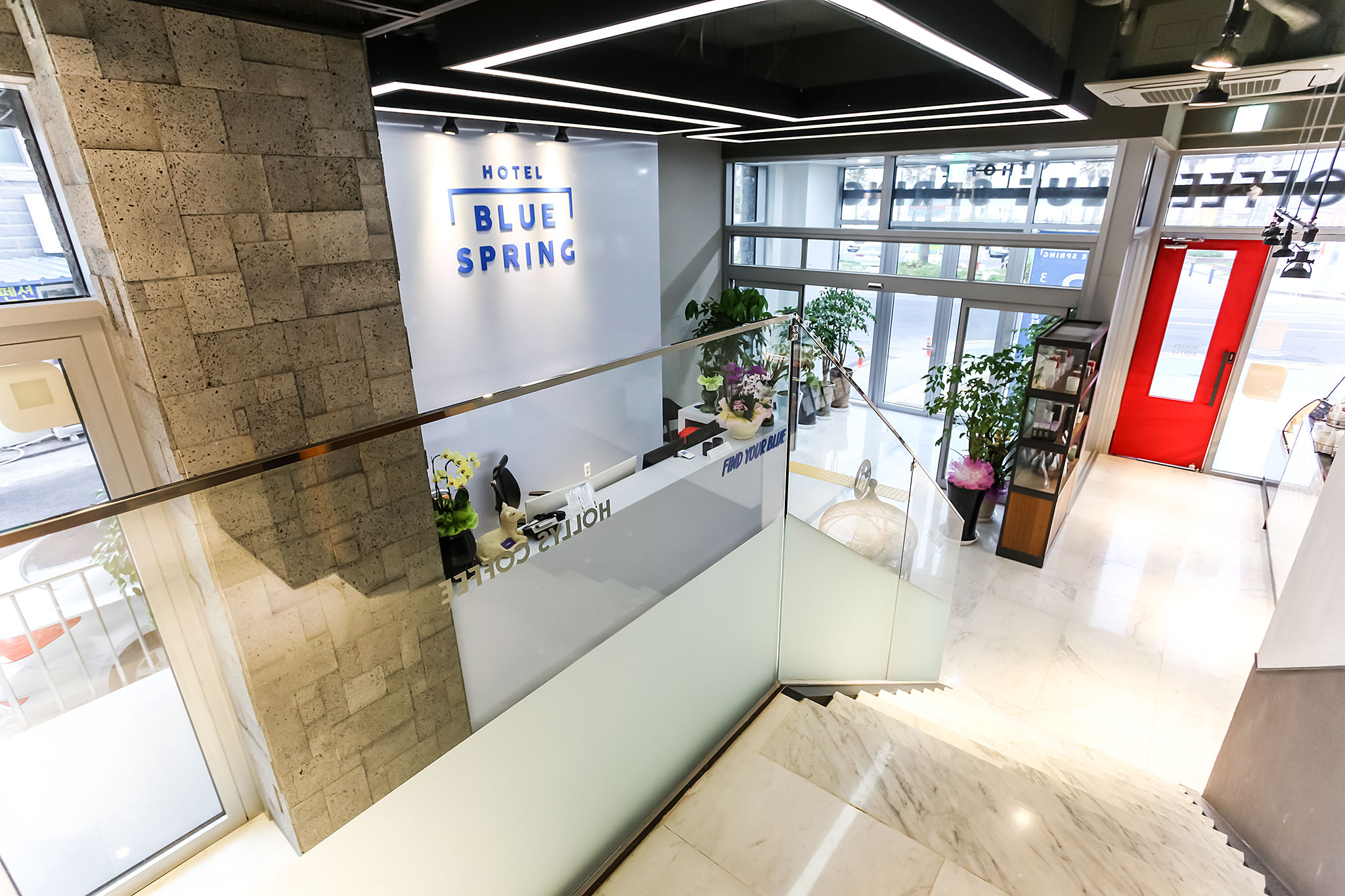제주 블루스프링 부띠끄호텔 로비·리셉션