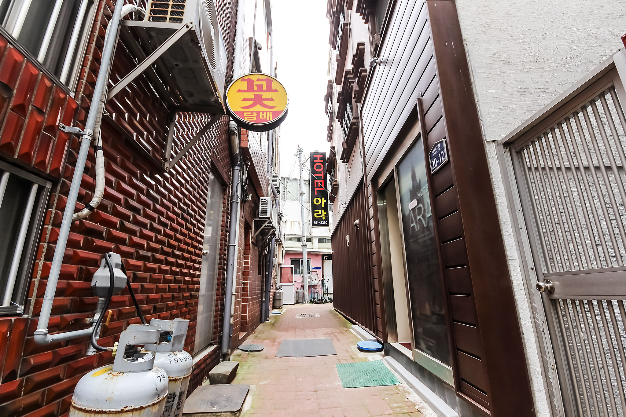 울릉 아라 호텔 외관