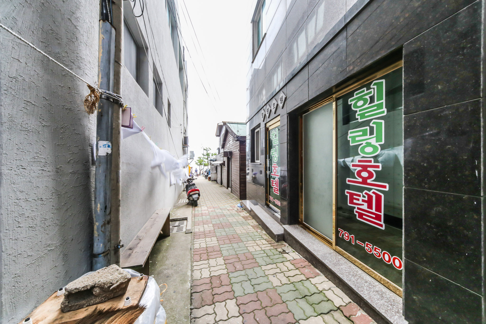 울릉 힐링 호텔 외관