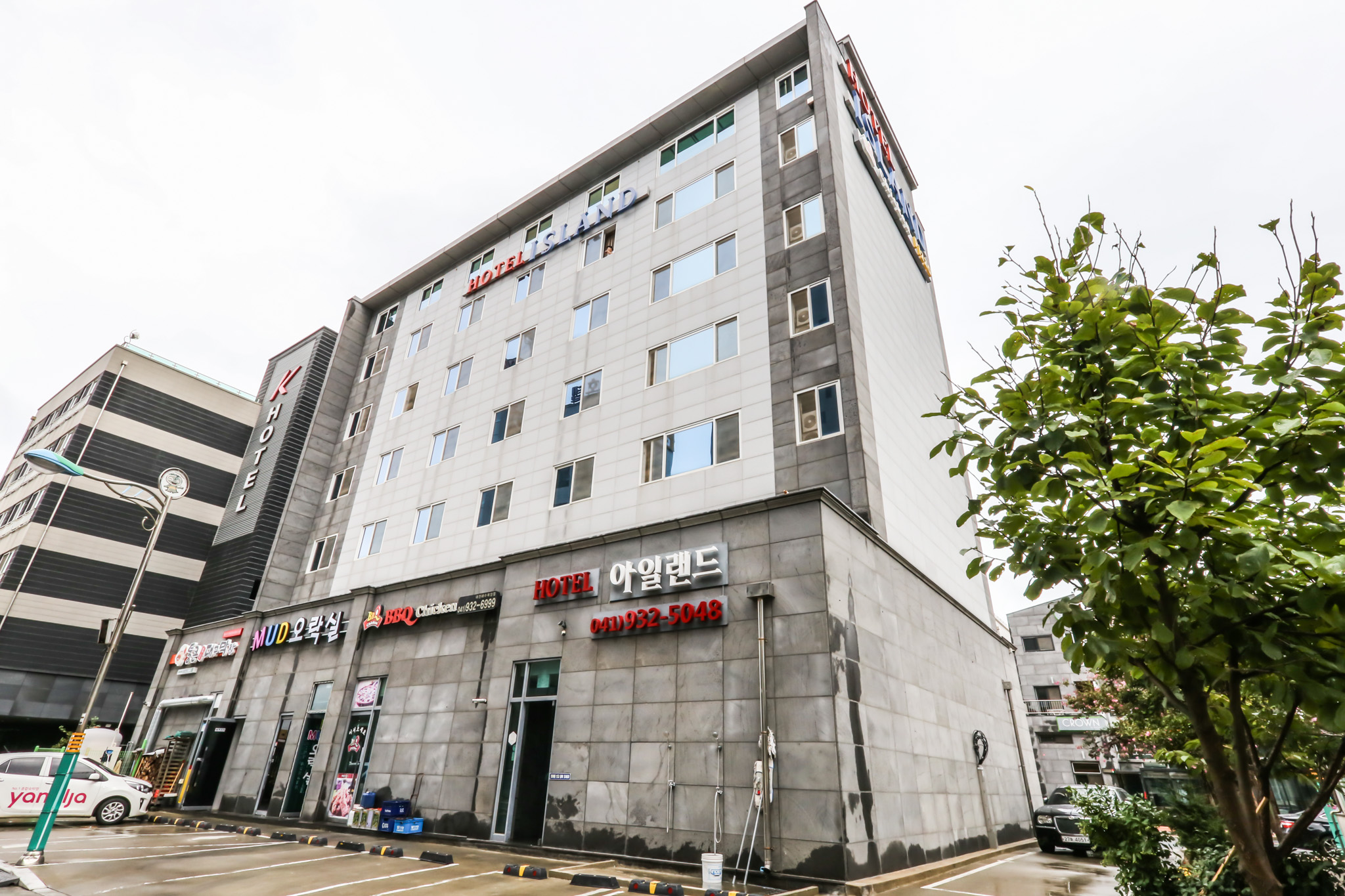 보령(대천) 아일랜드 호텔 외관