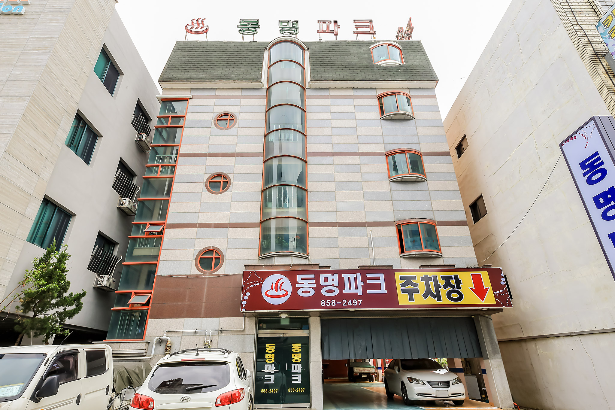 공주 동명 모텔 외관