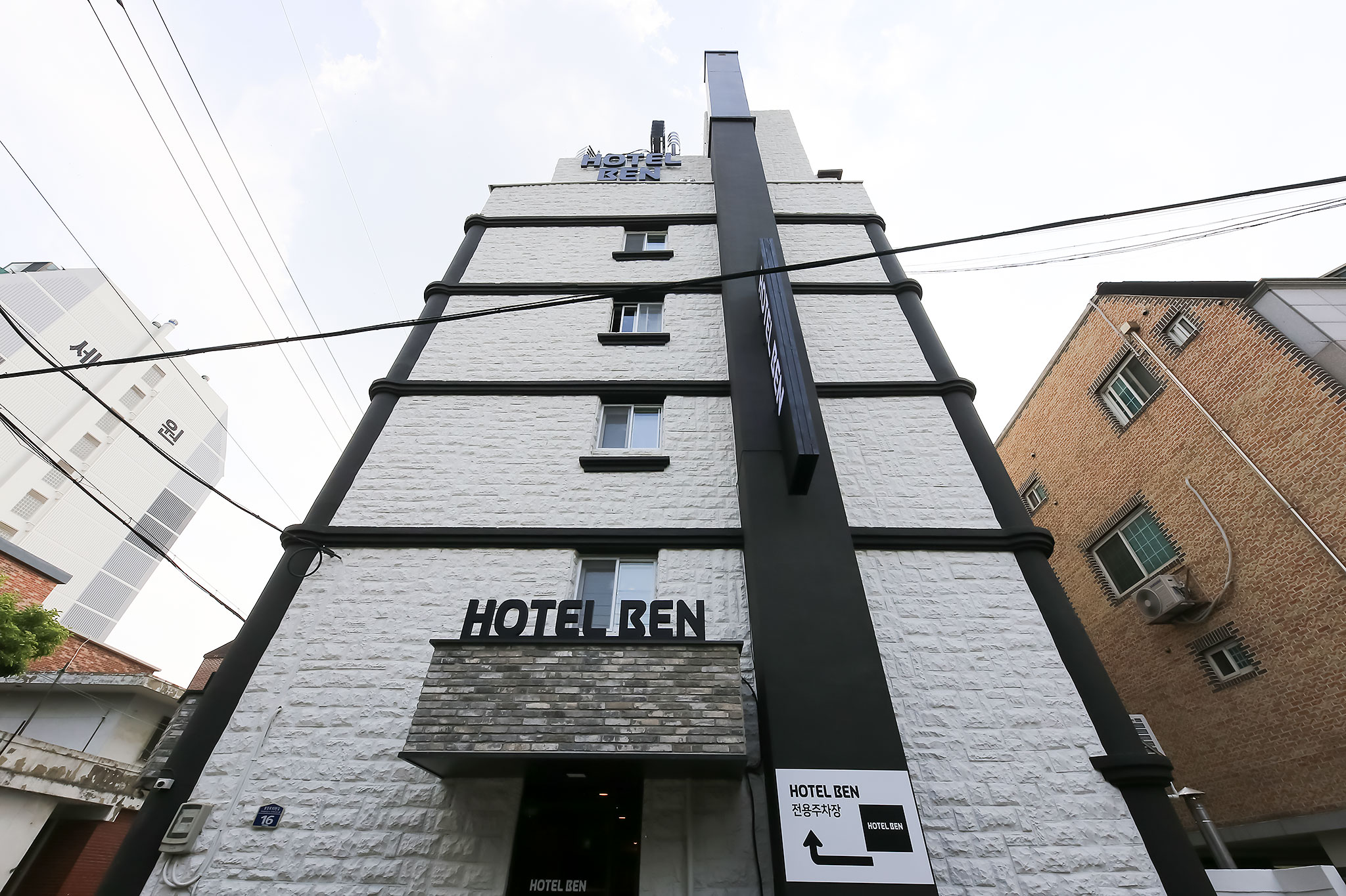 청주 벤호텔 청주대점 외관