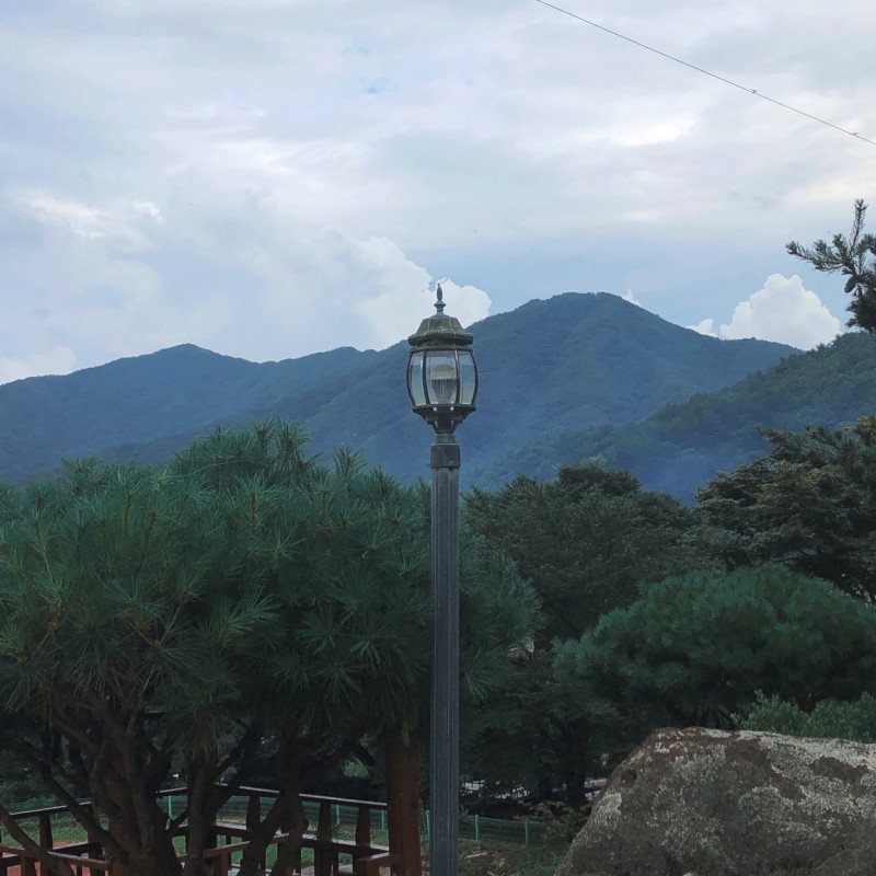하동 화이트하우스펜션 전망