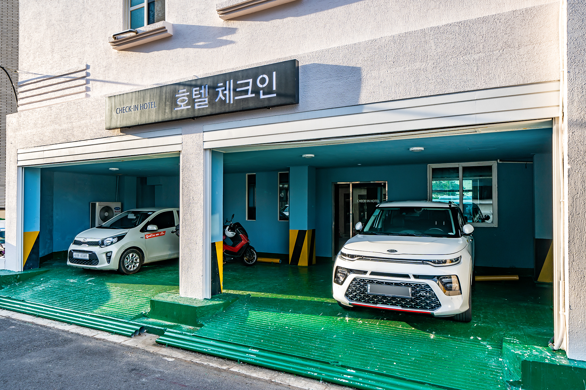 제주 체크인 외관