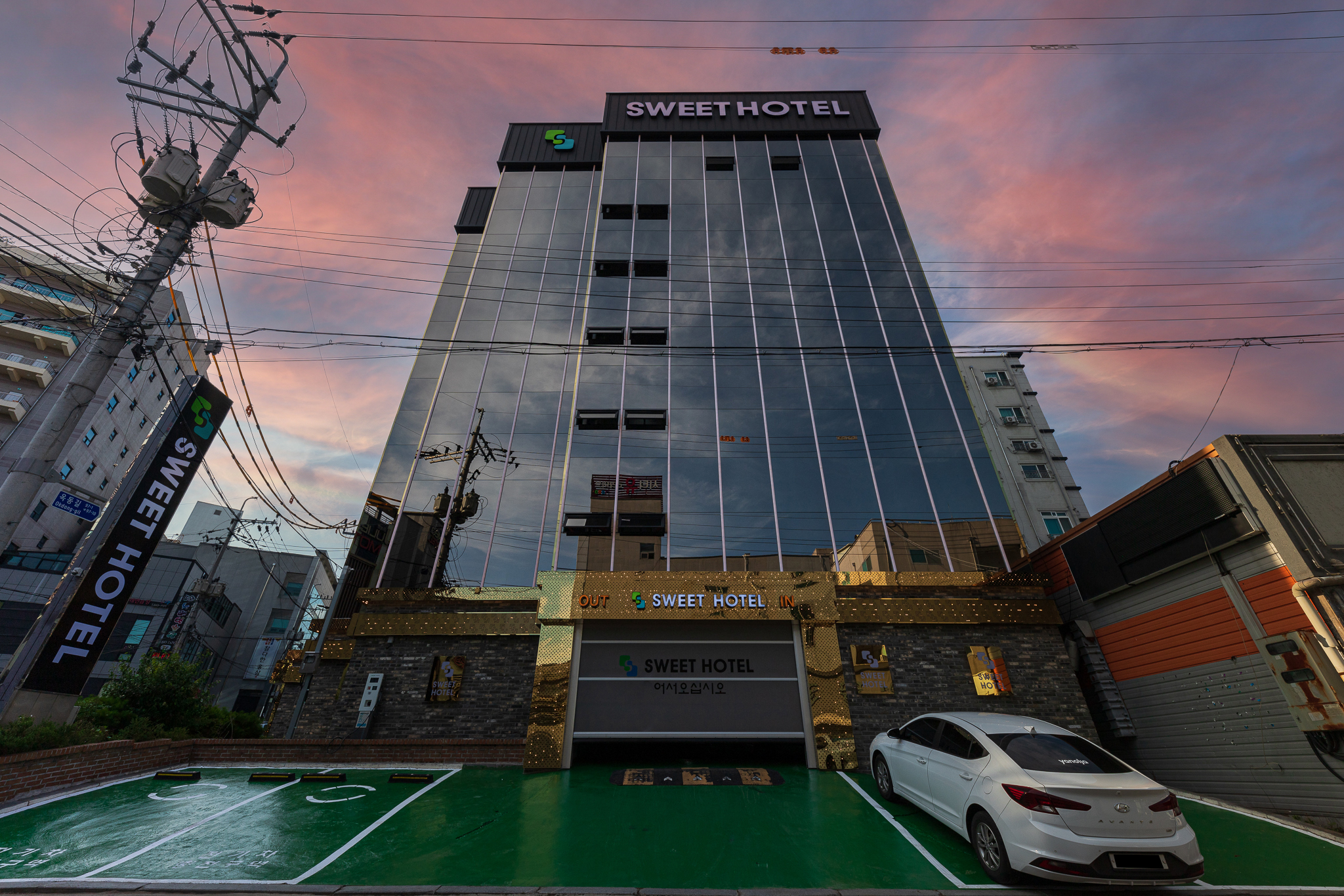안동 스위트 호텔(sweet hotel) 외관