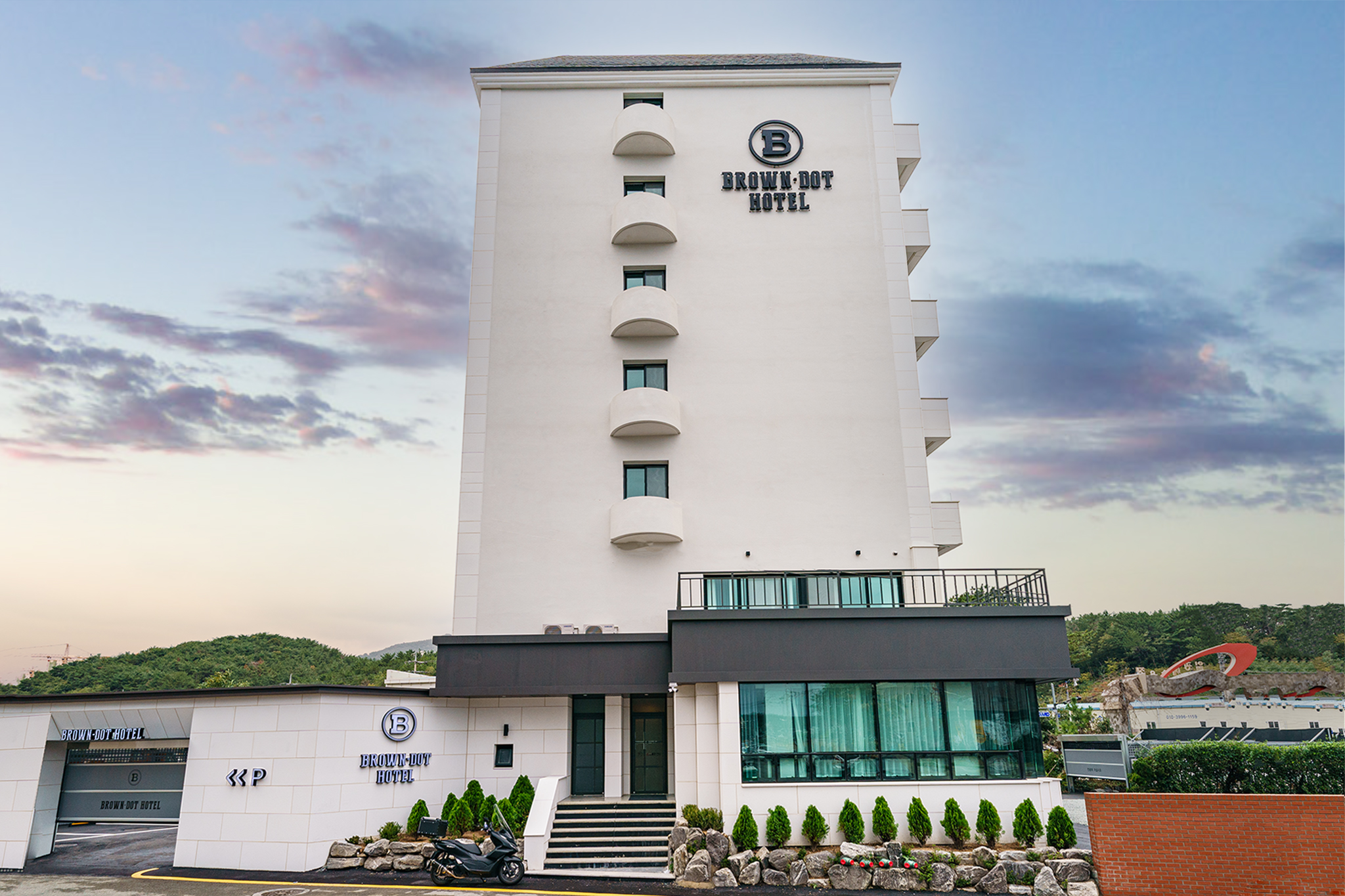 부산 기장 브라운도트 일광해수욕장점 외관