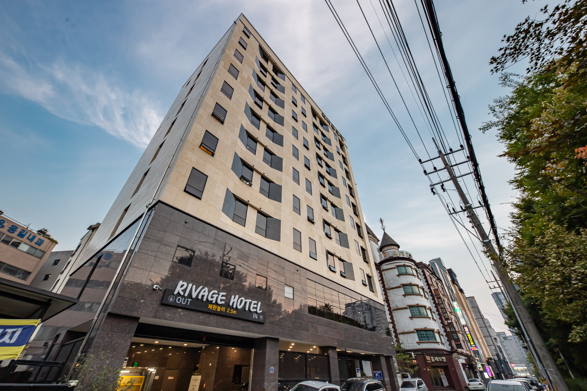 청주 리바쥬 호텔 (HOTEL RIVAGE) 외관
