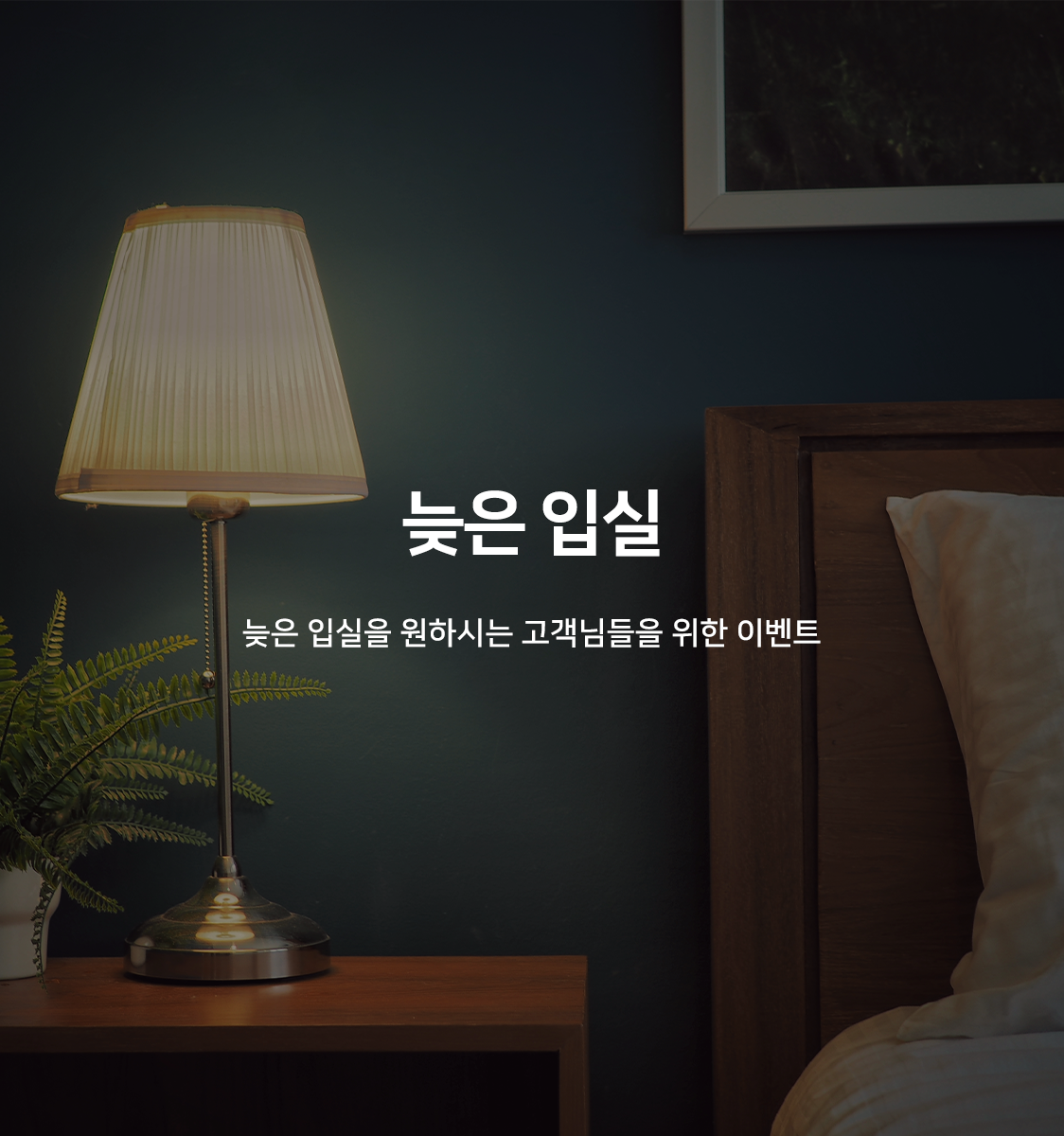 레이트체크인 *늦은입실*(스탠다드 기준 + 기본옵션*)