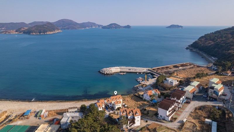 거제도 블루마레펜션 전망