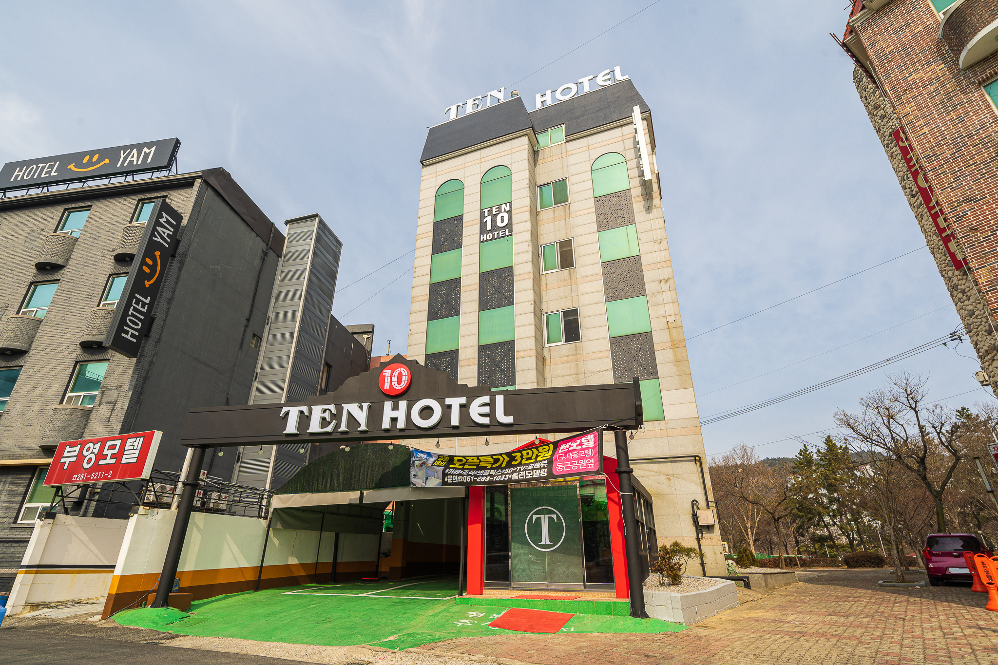 목포 HOTEL TEN(호텔 텐) 외관