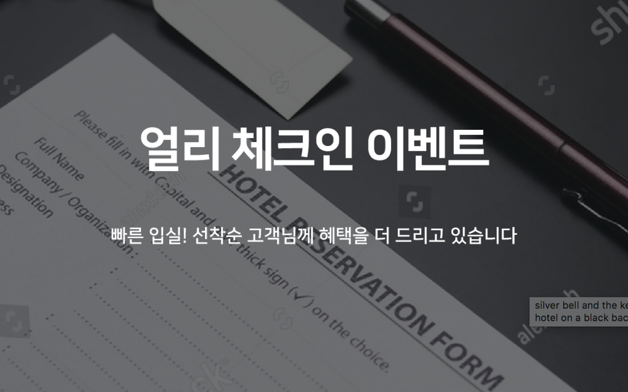 얼리체크인-EVENT(랜덤타입)