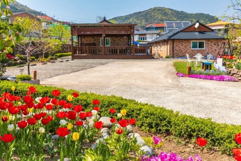남해 가고파펜션 외관