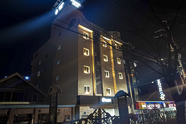진주 드림호텔 외관