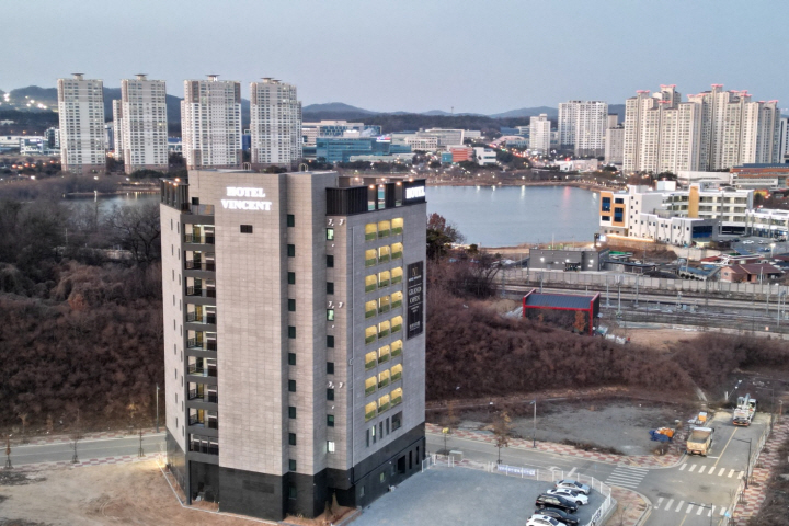 청주 빈센트 호텔 오송역점 외관