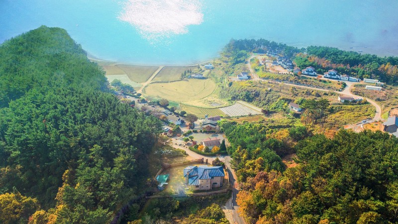 서산 노을에반하다펜션 전망
