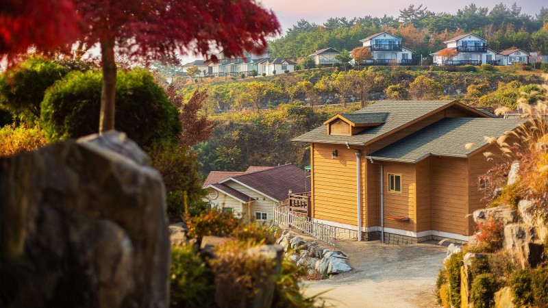 서산 노을에반하다펜션 전망