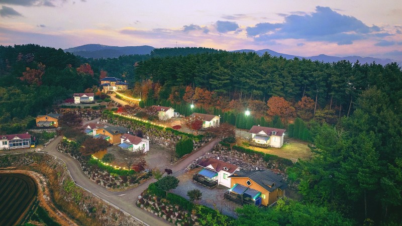서산 노을에반하다펜션 전망