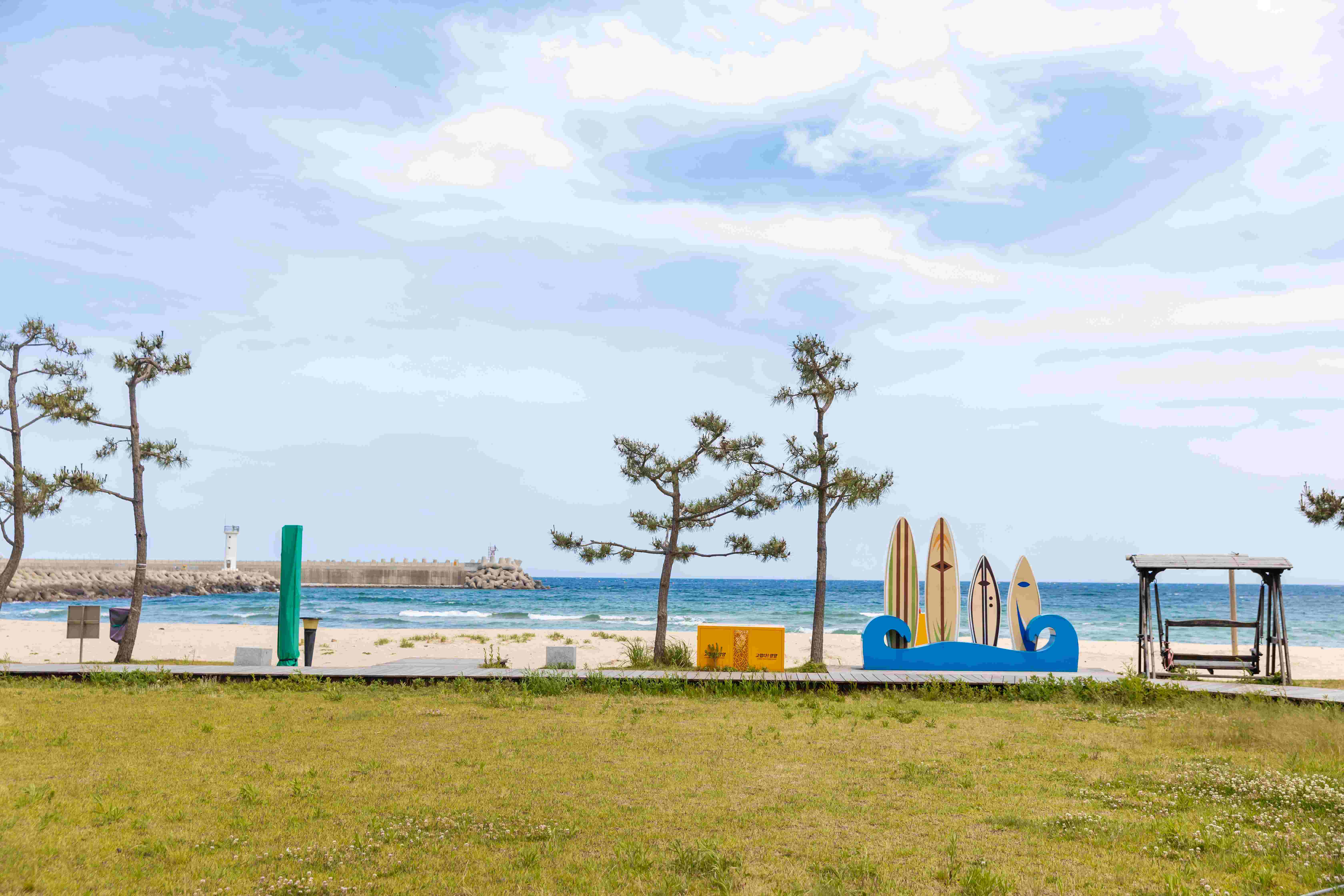 양양 네오스 죽도해변점 전망