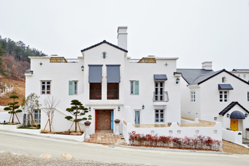 담양 메종드프로방스풀빌라 외관