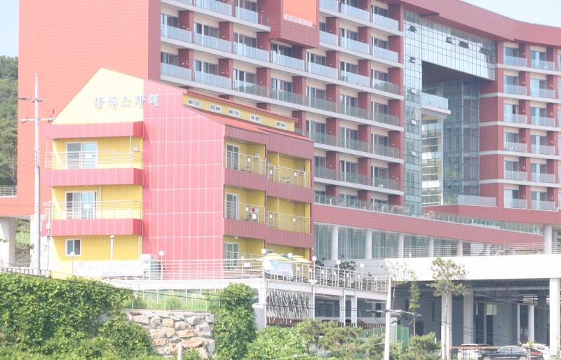 부안(변산반도) 상록스카이펜션 외관