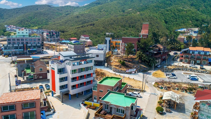 삼척 장호굿모닝펜션 외관