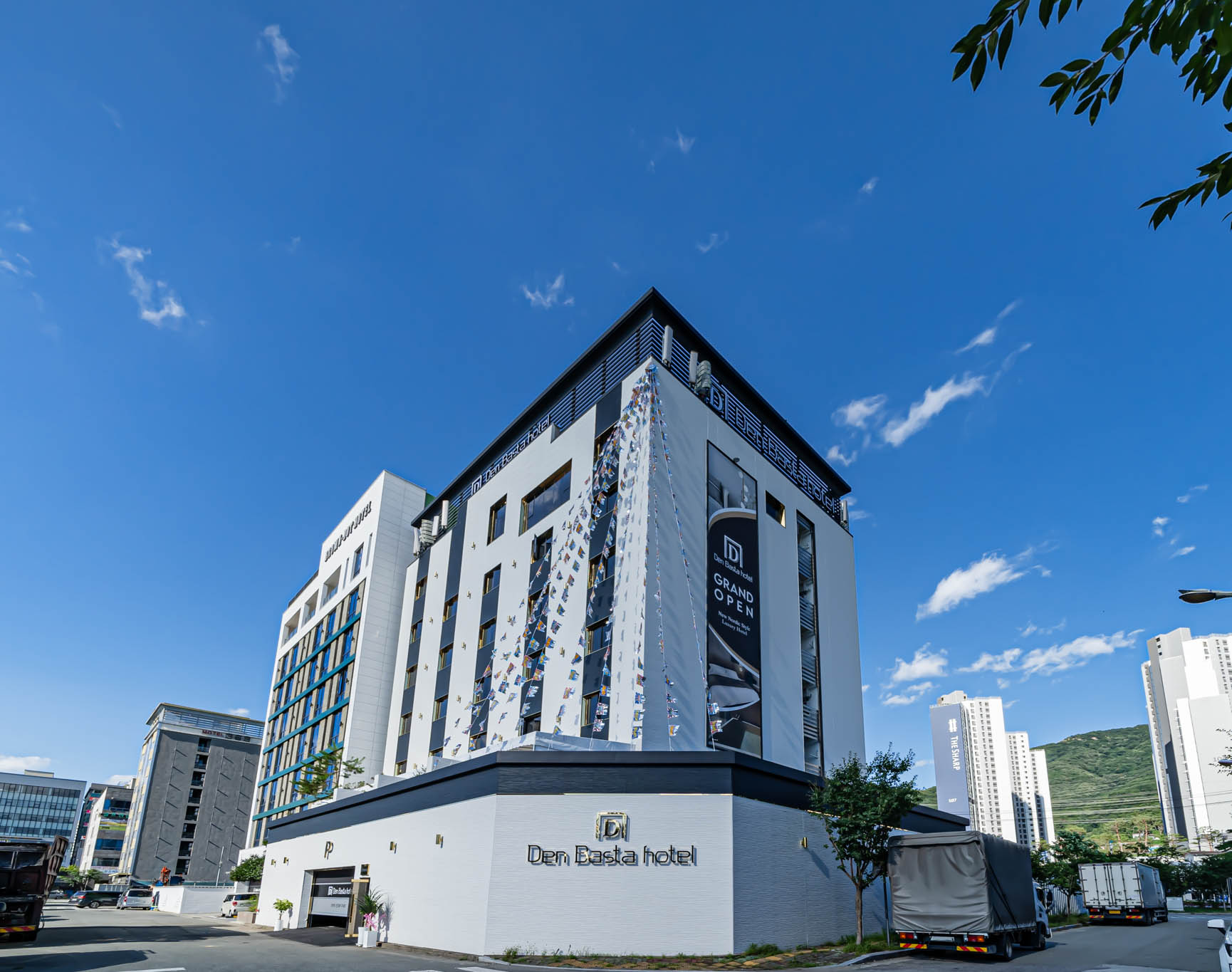 양산 석산 덴바스타 호텔 외관
