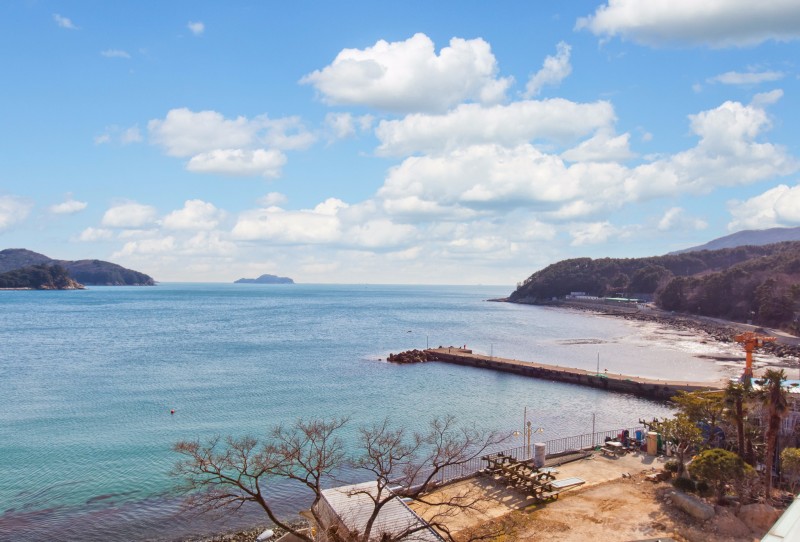 거제도 마레포스펜션 전망