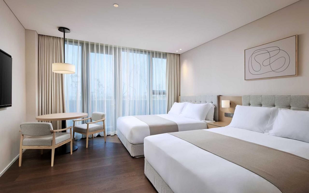 Shilla Stay Plus Iho Tewoo 真實兩張大床家庭客房