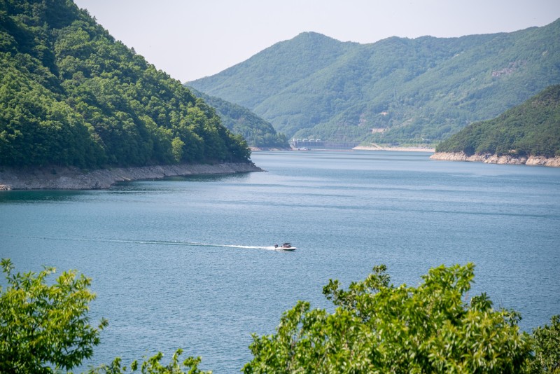 충주 충주호반펜션 전망