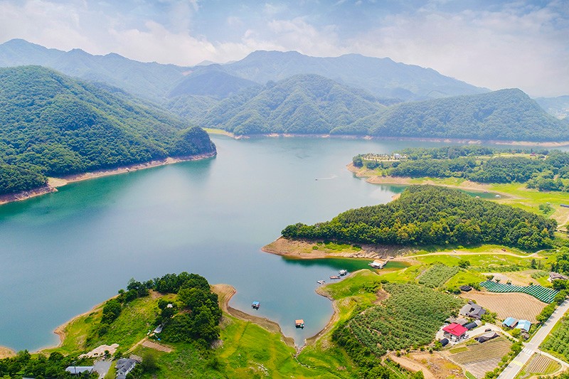 충주 티탄풀빌라 전망