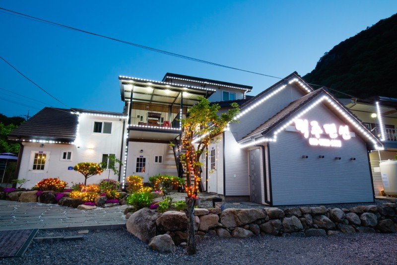 제천(월악산 송계 계곡) 덕주펜션 외관