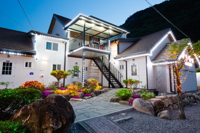 제천(월악산 송계 계곡) 덕주펜션 외관
