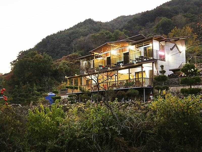 남원 키즈풀빌라 우리네펜션 외관