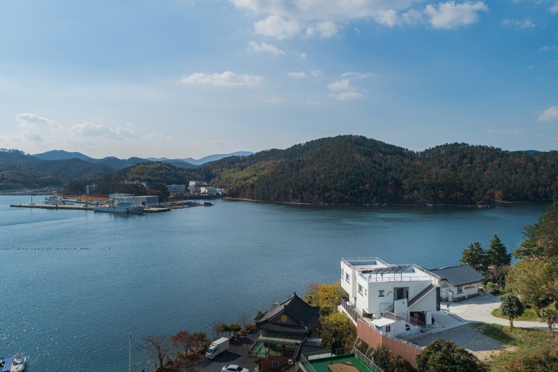 거제도 리멤버펜션 전망