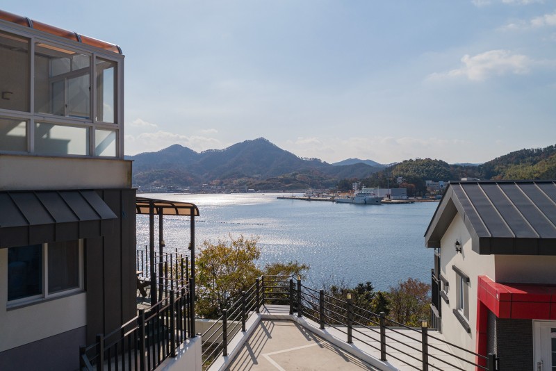 거제도 리멤버펜션 전망