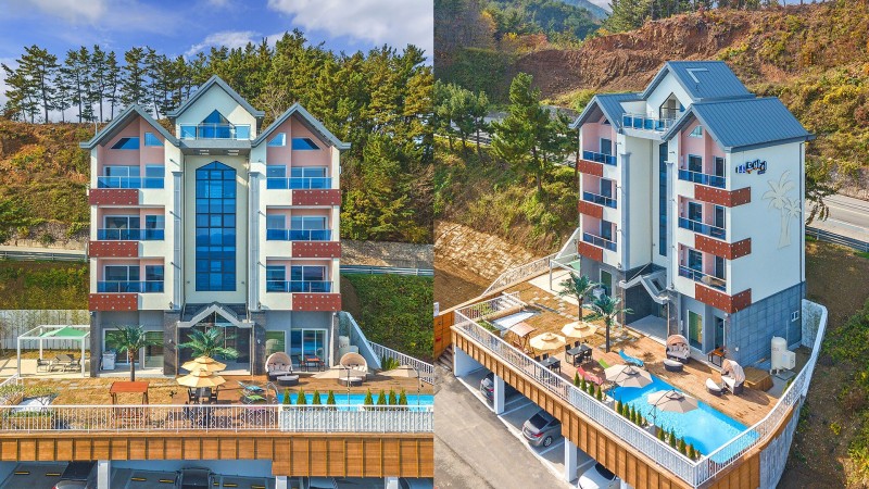 삼척 두바이펜션 외관