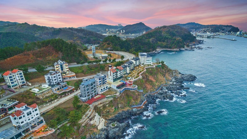 삼척 두바이펜션 전망