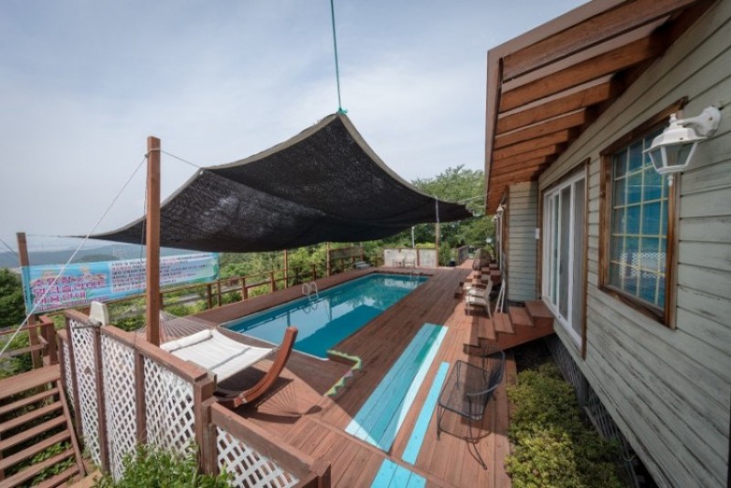 하동 세번째밤 펜션 수영장