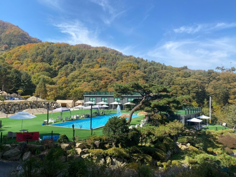 포천 더히로플레이그라운드펜션&글램핑 수영장