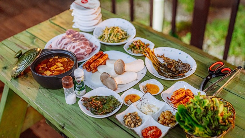 정선 알퐁스펜션 조식·레스토랑