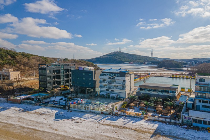 대부도 아라펜션 전망