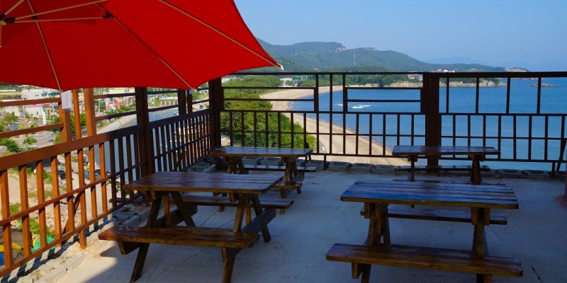 부안(변산반도) 제이제이리조트 전망