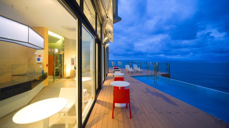 三陟Beach Hill Pool Villa 泳池