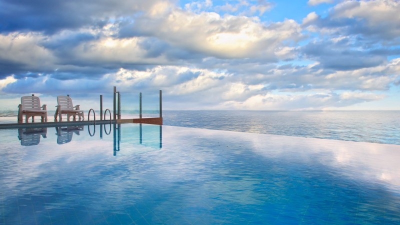 三陟Beach Hill Pool Villa 泳池