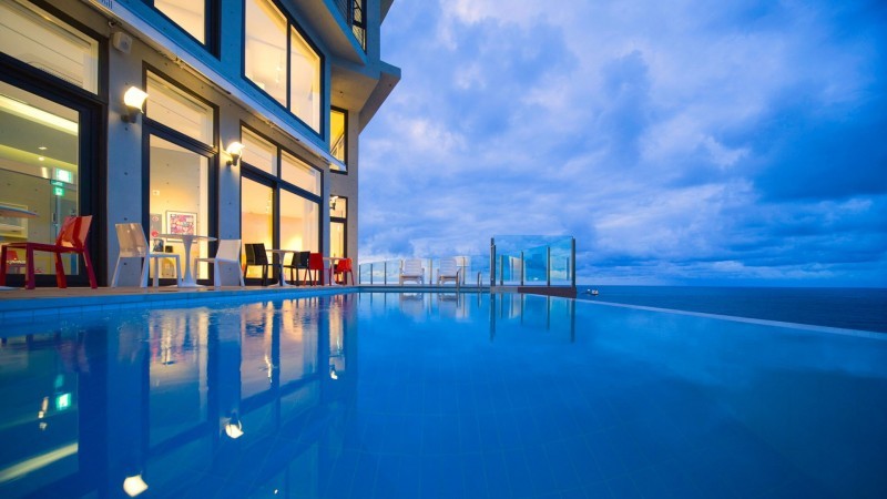 三陟Beach Hill Pool Villa 泳池