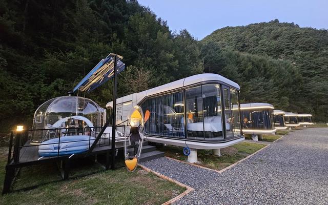 평창 갤럭시엑스호텔형카라반글램핑&펜션