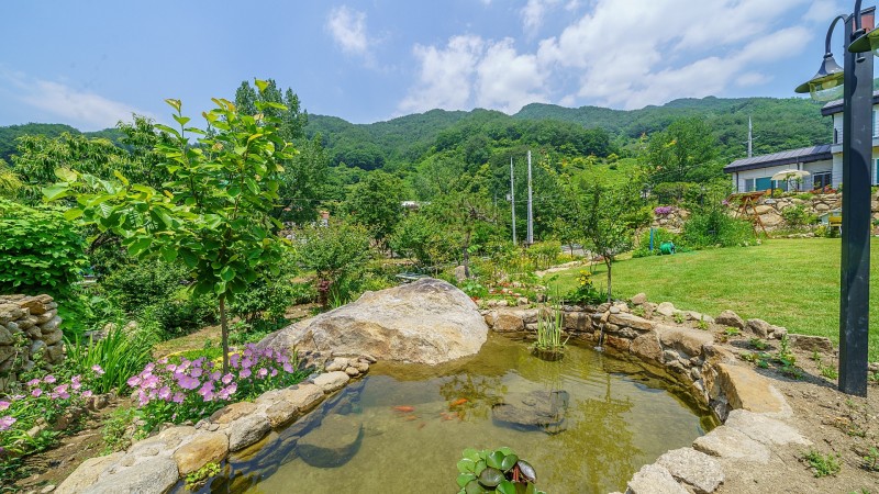 하동 드웰펜션 전망