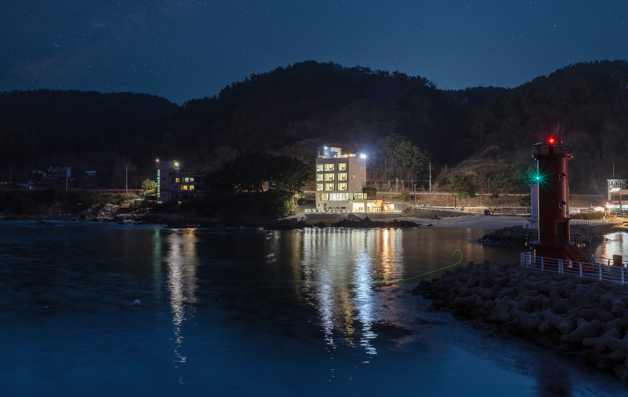 영덕 하프문베이펜션 전망